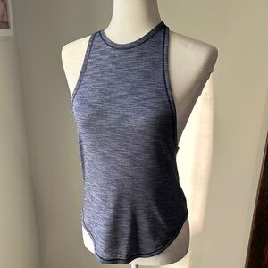 Lululemon Athletica Heathered Blue Tank Top 6